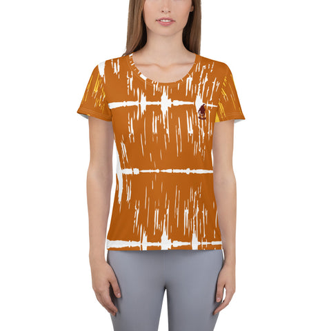 All-Over Print Women's Athletic T-shirt