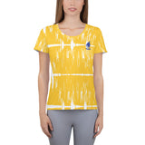 All-Over Print Women's Athletic T-shirt