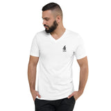 Unisex Short Sleeve V-Neck T-Shirt